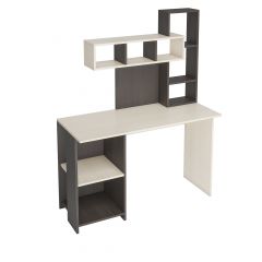 Стол компьютерный Олимп (венге/дуб беленый) в Тарко-Сале - tarko-sale.mebel24.online | фото 3