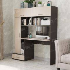 Стол компьютерный ПКС-1 (венге/дуб белфорд) в Тарко-Сале - tarko-sale.mebel24.online | фото
