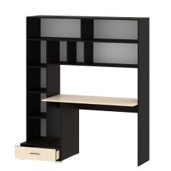 Стол компьютерный ПКС-1 (венге/дуб белфорд) в Тарко-Сале - tarko-sale.mebel24.online | фото 3