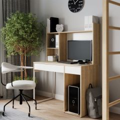 Стол письменный с надстройкой НКМ Эдем-1 в Тарко-Сале - tarko-sale.mebel24.online | фото 4