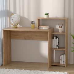 Стол с полкой (ЛДСП дуб крафт золотой) в Тарко-Сале - tarko-sale.mebel24.online | фото