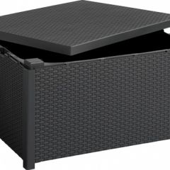 Стол-сундук Арика (Arica storage table) графит в Тарко-Сале - tarko-sale.mebel24.online | фото 2