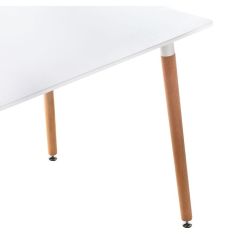 Стол деревянный Table 120х80х73 white / wood в Тарко-Сале - tarko-sale.mebel24.online | фото 5