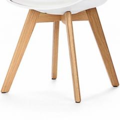 Стул Barneo N-12-2 Sephi PU белый в Тарко-Сале - tarko-sale.mebel24.online | фото 3