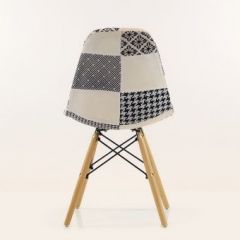 Стул Barneo N-12 Patchwork черно-белый в Тарко-Сале - tarko-sale.mebel24.online | фото 3