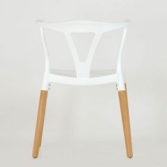 Стул Barneo N-218 Wishbone интерьерный кухонный белый в Тарко-Сале - tarko-sale.mebel24.online | фото 2