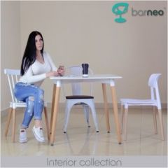 Стул Barneo N-220 интерьерный кухонный белый в Тарко-Сале - tarko-sale.mebel24.online | фото 2