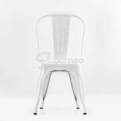 Стул Barneo N-240 Tolix (RAL9003 Белый) в Тарко-Сале - tarko-sale.mebel24.online | фото 2