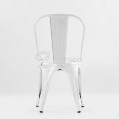Стул Barneo N-240 Tolix (RAL9003 Белый) в Тарко-Сале - tarko-sale.mebel24.online | фото 3