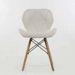Стул Barneo N-42 Perfecto PU белый в Тарко-Сале - tarko-sale.mebel24.online | фото 3