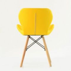 Стул Barneo N-42 Perfecto PU желтый в Тарко-Сале - tarko-sale.mebel24.online | фото 3
