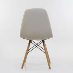 Стул Barneo N-43 Pulsante PU белый в Тарко-Сале - tarko-sale.mebel24.online | фото 3