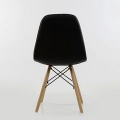Стул Barneo N-43 Pulsante PU черный в Тарко-Сале - tarko-sale.mebel24.online | фото 4