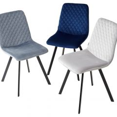 Стул DAIQUIRI BLUVEL-06 BLUE, велюр М-City в Тарко-Сале - tarko-sale.mebel24.online | фото 2