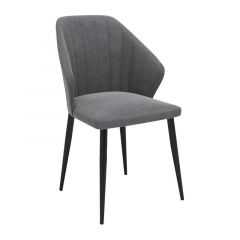 Стул Энзо Ultra Grey (серый/черный) 4 шт. в Тарко-Сале - tarko-sale.mebel24.online | фото 1