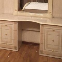Туалетный стол (02.136) Рома (беж) в Тарко-Сале - tarko-sale.mebel24.online | фото