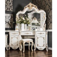 Туалетный стол с пуфиком Флоренция в Тарко-Сале - tarko-sale.mebel24.online | фото 4