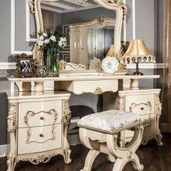 Туалетный столик БЕЗ Зеркала Джоконда (крем) в Тарко-Сале - tarko-sale.mebel24.online | фото 2