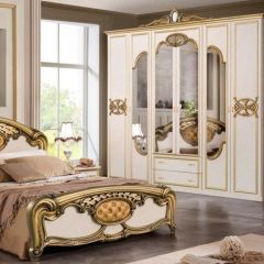 Тумба прикроватная (03.120) Ольга (беж/золото) в Тарко-Сале - tarko-sale.mebel24.online | фото 2