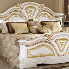Тумба прикроватная (12.220) Грация (белый/золото) в Тарко-Сале - tarko-sale.mebel24.online | фото 2