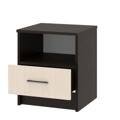 СОФИЯ Тумба прикроватная (венге/дуб белфорт) в Тарко-Сале - tarko-sale.mebel24.online | фото 2