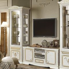 Тумба ТВ (11.301) Роза Талия (беж) в Тарко-Сале - tarko-sale.mebel24.online | фото 2