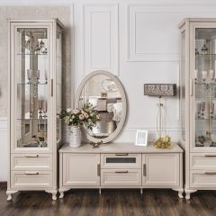 Тумба ТВ Мокко (бежевый) в Тарко-Сале - tarko-sale.mebel24.online | фото 3