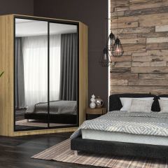 Угловой шкаф-купе Лофт (Дуб Сонома) в Тарко-Сале - tarko-sale.mebel24.online | фото 8