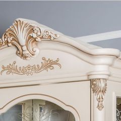 Витрина одностворчатая Мона Лиза (крем) в Тарко-Сале - tarko-sale.mebel24.online | фото 5