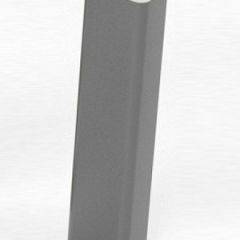 Торцевая заглушка для цоколя h150 мм Цвет Алюминий (Алюминий, Белый, Черный, Сонома) в Тарко-Сале - tarko-sale.mebel24.online | фото