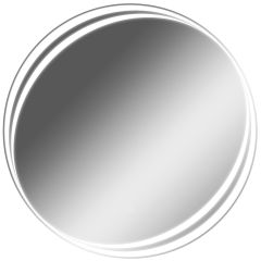 Зеркало Берг 700х700 с подсветкой Домино (GL7055Z) в Тарко-Сале - tarko-sale.mebel24.online | фото 1