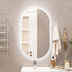 Зеркало Дакка 800х500 с подсветкой Sansa (GL7036Z) в Тарко-Сале - tarko-sale.mebel24.online | фото 7