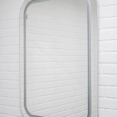 Зеркало Elis 100 white с подсветкой Sansa (SEe1045Z) в Тарко-Сале - tarko-sale.mebel24.online | фото 2