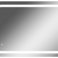 Зеркало Elis 100 white с подсветкой Sansa (SEe1045Z) в Тарко-Сале - tarko-sale.mebel24.online | фото 1