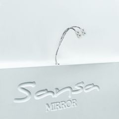 Зеркало Gia 75 white с подсветкой Sansa (SGa1044Z) в Тарко-Сале - tarko-sale.mebel24.online | фото 5