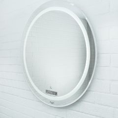 Зеркало Gia 75 white с подсветкой Sansa (SGa1044Z) в Тарко-Сале - tarko-sale.mebel24.online | фото 2