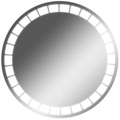 Зеркало Маскат 700х700 с подсветкой Домино (GL7057Z) в Тарко-Сале - tarko-sale.mebel24.online | фото