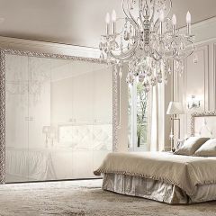 Зеркало Тиффани Premium слоновая кость/серебро (Ф/01(П) в Тарко-Сале - tarko-sale.mebel24.online | фото 3