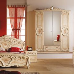 Зеркало в раме (01.150) Роза (беж) в Тарко-Сале - tarko-sale.mebel24.online | фото 2