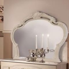 Зеркало в раме к кровати 1800 (08.250) Ирина (беж) в Тарко-Сале - tarko-sale.mebel24.online | фото