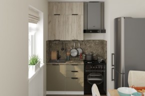 АЛЬБА Кухонный гарнитур Мини 1000 мм в Тарко-Сале - tarko-sale.mebel24.online | фото 1