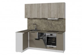 АЛЬБА Кухонный гарнитур Прайм 2 400 (1100*2000 мм) в Тарко-Сале - tarko-sale.mebel24.online | фото 3