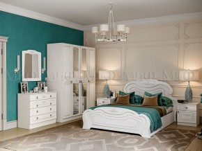 АЛЕКСАНДРИНА Зеркало (Белый глянец холодный/Белый) в Тарко-Сале - tarko-sale.mebel24.online | фото 2