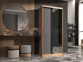 АЛЬЯНС Шкаф-купе (сандал светлый, графит) в Тарко-Сале - tarko-sale.mebel24.online | фото