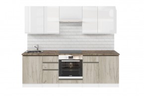 АНТИКА Кухонный гарнитур Базис (2400 мм) в Тарко-Сале - tarko-sale.mebel24.online | фото 3
