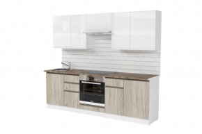 АНТИКА Кухонный гарнитур Базис (2400 мм) в Тарко-Сале - tarko-sale.mebel24.online | фото 4