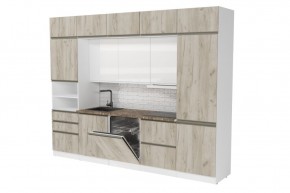 АНТИКА Кухонный гарнитур Экстра 5 (3000 мм) в Тарко-Сале - tarko-sale.mebel24.online | фото 4