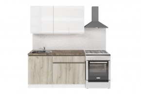 АНТИКА Кухонный гарнитур Медиум 2 (1400 мм) в Тарко-Сале - tarko-sale.mebel24.online | фото 3