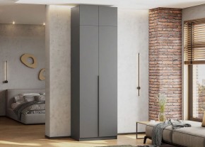 Антресоль 800 «ШК-5» Графит серый в Тарко-Сале - tarko-sale.mebel24.online | фото 4
