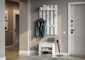 АЙДЕН Прихожая (модульная) белый в Тарко-Сале - tarko-sale.mebel24.online | фото 6